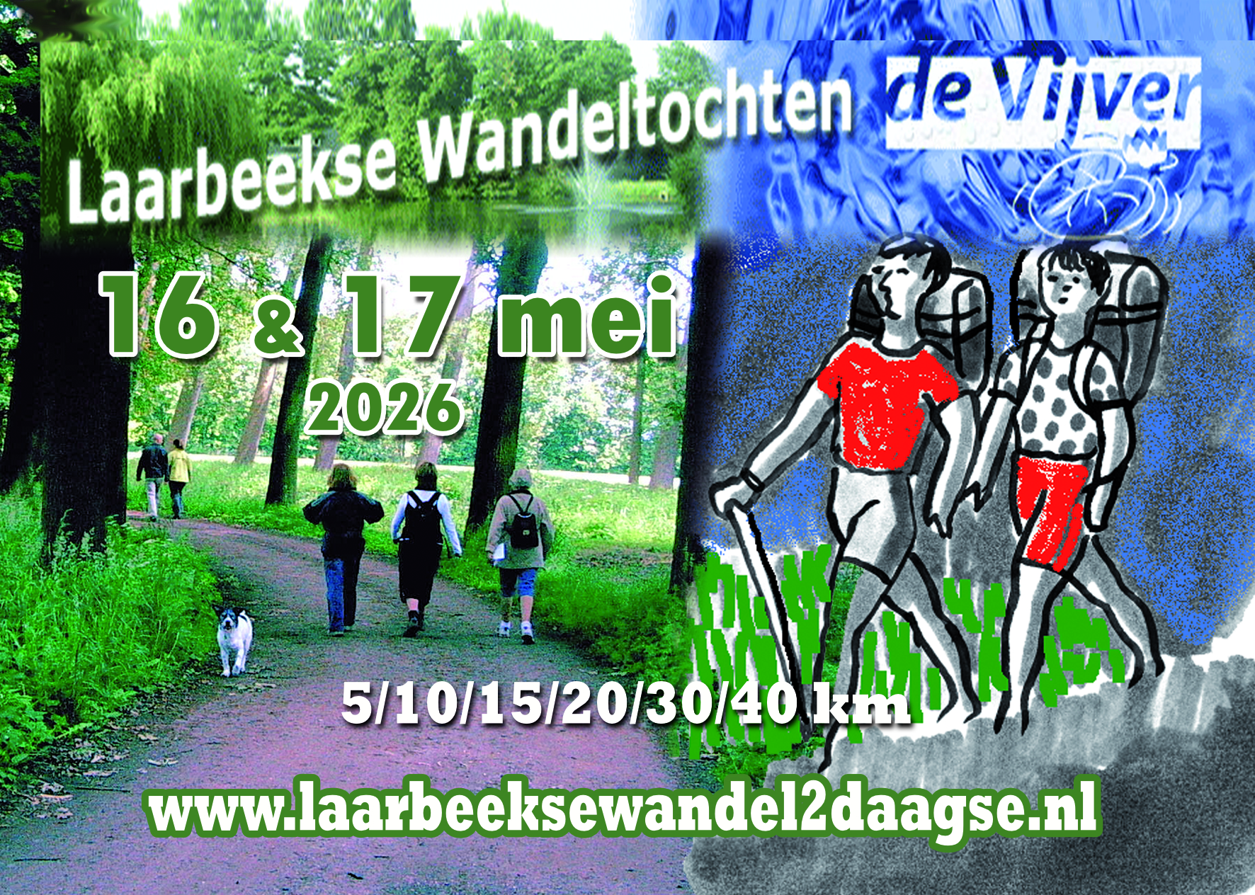 2026 Laarbeekse Wandeltochten voor